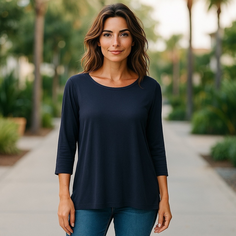 Michael Kors 3/4‎ Sleeve Tunic Top size S